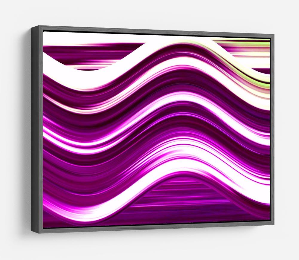 Pink Wave HD Metal Print - Canvas Art Rocks - 9