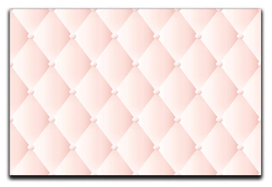 Pink upholstery vector abstract Canvas Print or Poster  - Canvas Art Rocks - 1