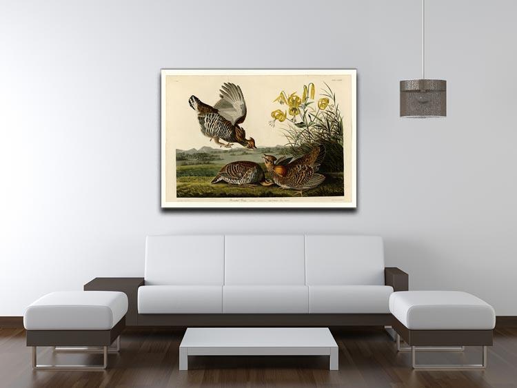 Pinnated Grouse by Audubon Canvas Print or Poster - Canvas Art Rocks - 4
