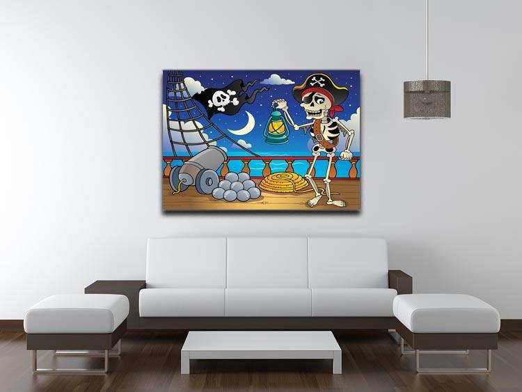 Pirate ship deck theme 6 Canvas Print or Poster - Canvas Art Rocks - 4