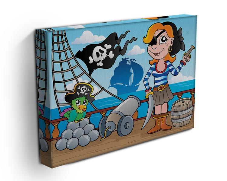 Pirate ship deck theme 8 Canvas Print or Poster - Canvas Art Rocks - 3
