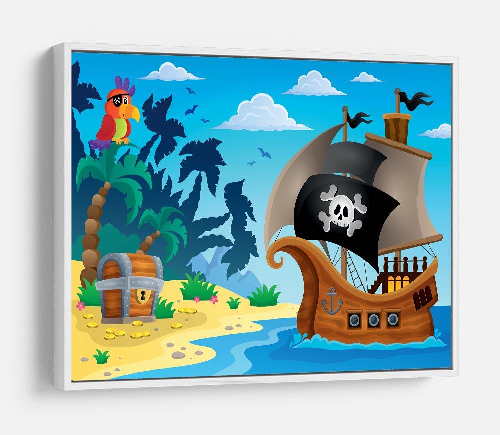 Pirate ship topic image 5 HD Metal Print