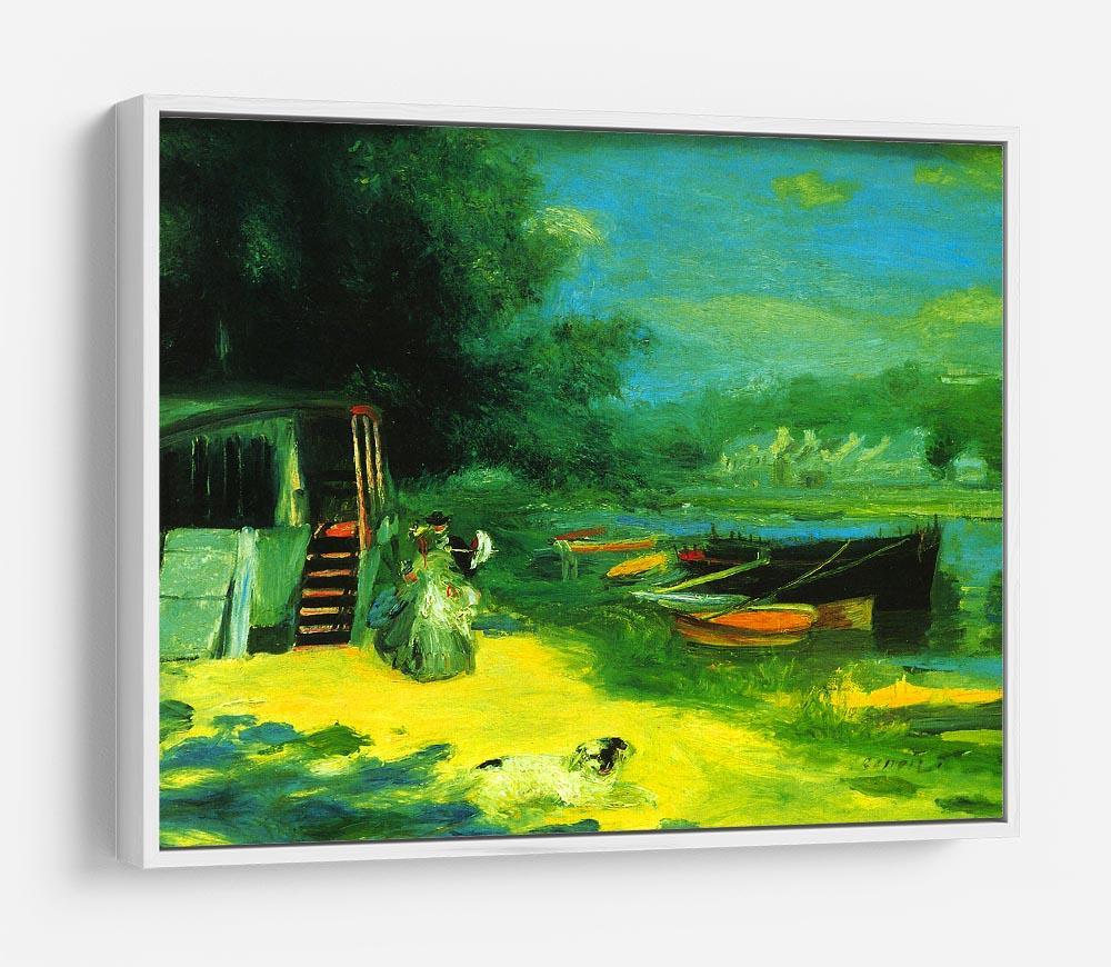 Place for Bading by Renoir HD Metal Print