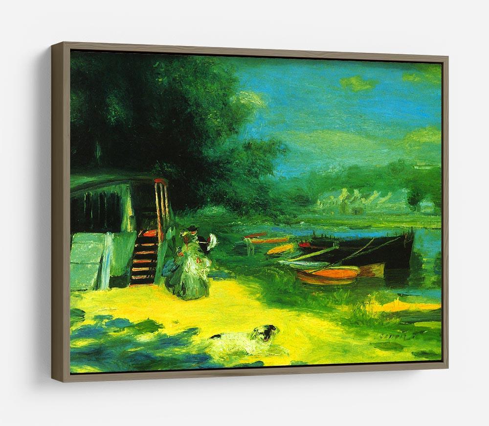 Place for Bading by Renoir HD Metal Print
