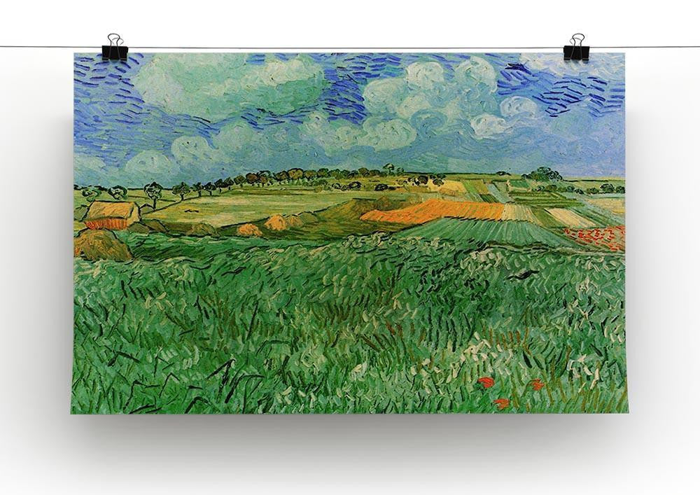 Plain Near Auvers by Van Gogh Canvas Print & Poster - Canvas Art Rocks - 2