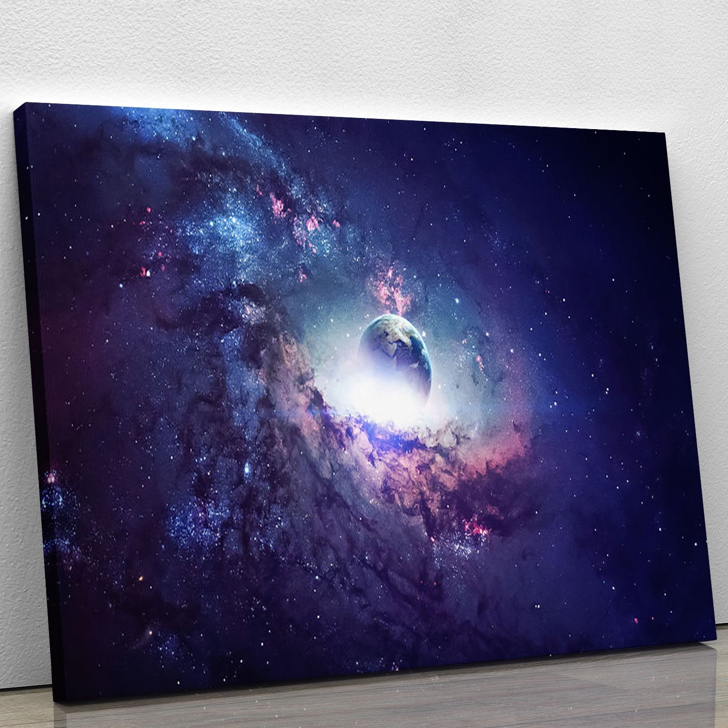Planets Stars and Galaxies Canvas Print or Poster