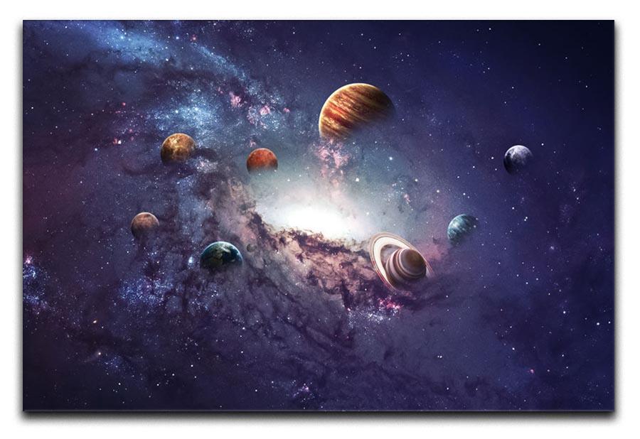 Planets in the solar system Canvas Print or Poster  - Canvas Art Rocks - 1