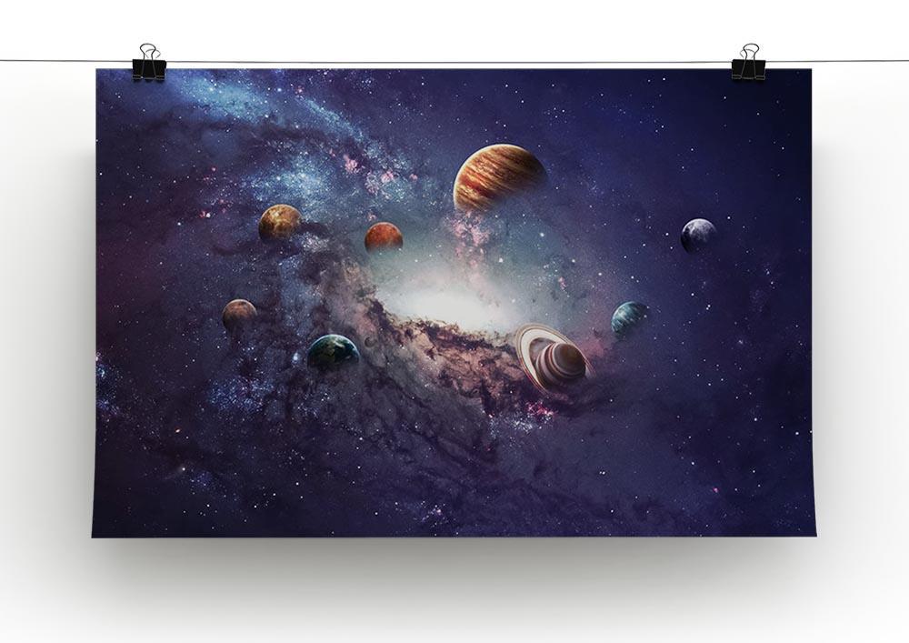 Planets in the solar system Canvas Print or Poster - Canvas Art Rocks - 2