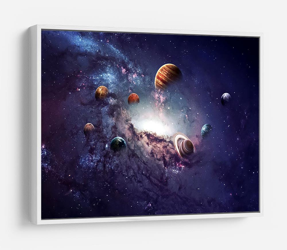 Planets in the solar system HD Metal Print