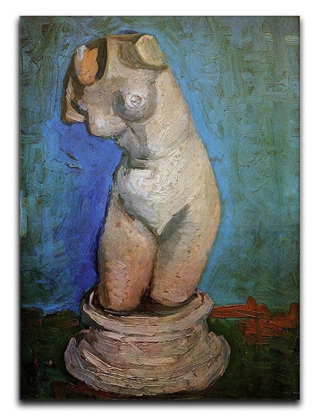 Plaster Statuette of a Female Torso 2 by Van Gogh Canvas Print & Poster  - Canvas Art Rocks - 1