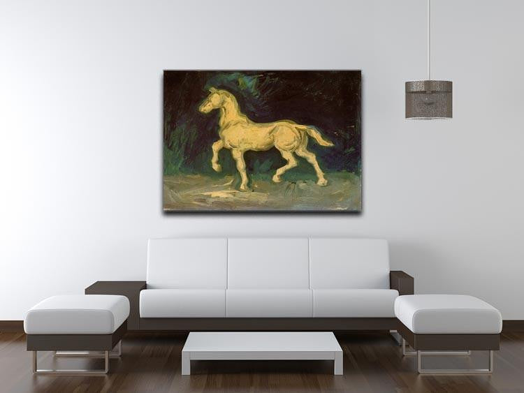 Plaster Statuette of a Horse by Van Gogh Canvas Print & Poster - Canvas Art Rocks - 4