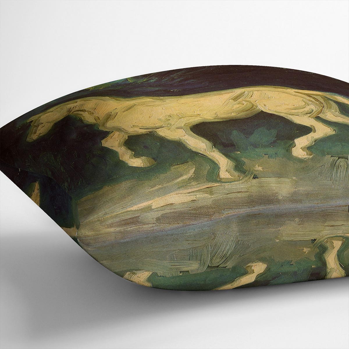 Plaster Statuette of a Horse by Van Gogh Cushion