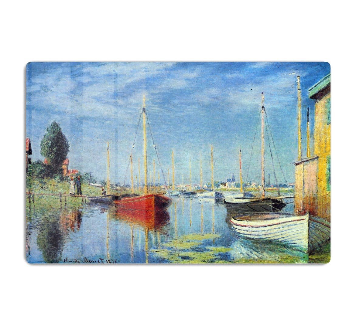 Pleasure Boats at Argenteuil by Monet HD Metal Print