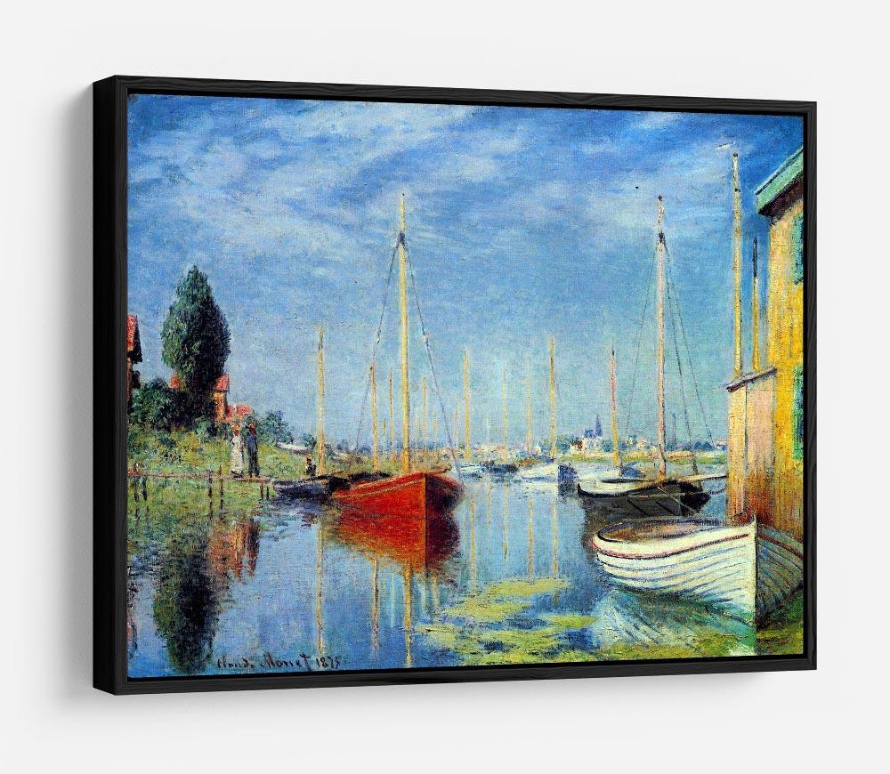 Pleasure Boats at Argenteuil by Monet HD Metal Print