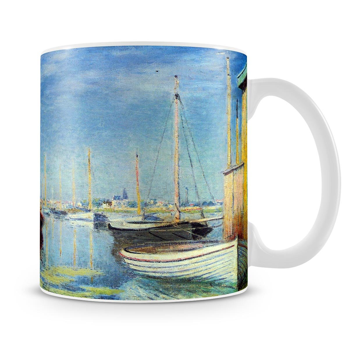 Pleasure Boats at Argenteuil by Monet Mug - Canvas Art Rocks - 4