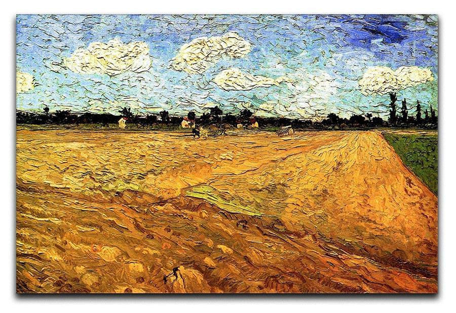 Ploughed Field by Van Gogh Canvas Print & Poster  - Canvas Art Rocks - 1
