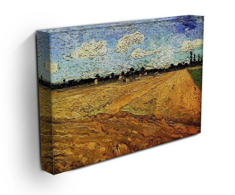 Ploughed Field by Van Gogh Canvas Print & Poster - Canvas Art Rocks - 3