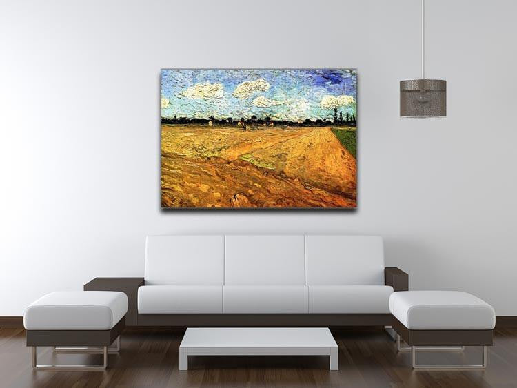 Ploughed Field by Van Gogh Canvas Print & Poster - Canvas Art Rocks - 4
