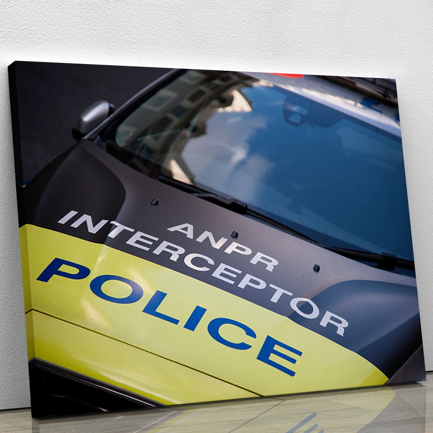 Police car Canvas Print or Poster