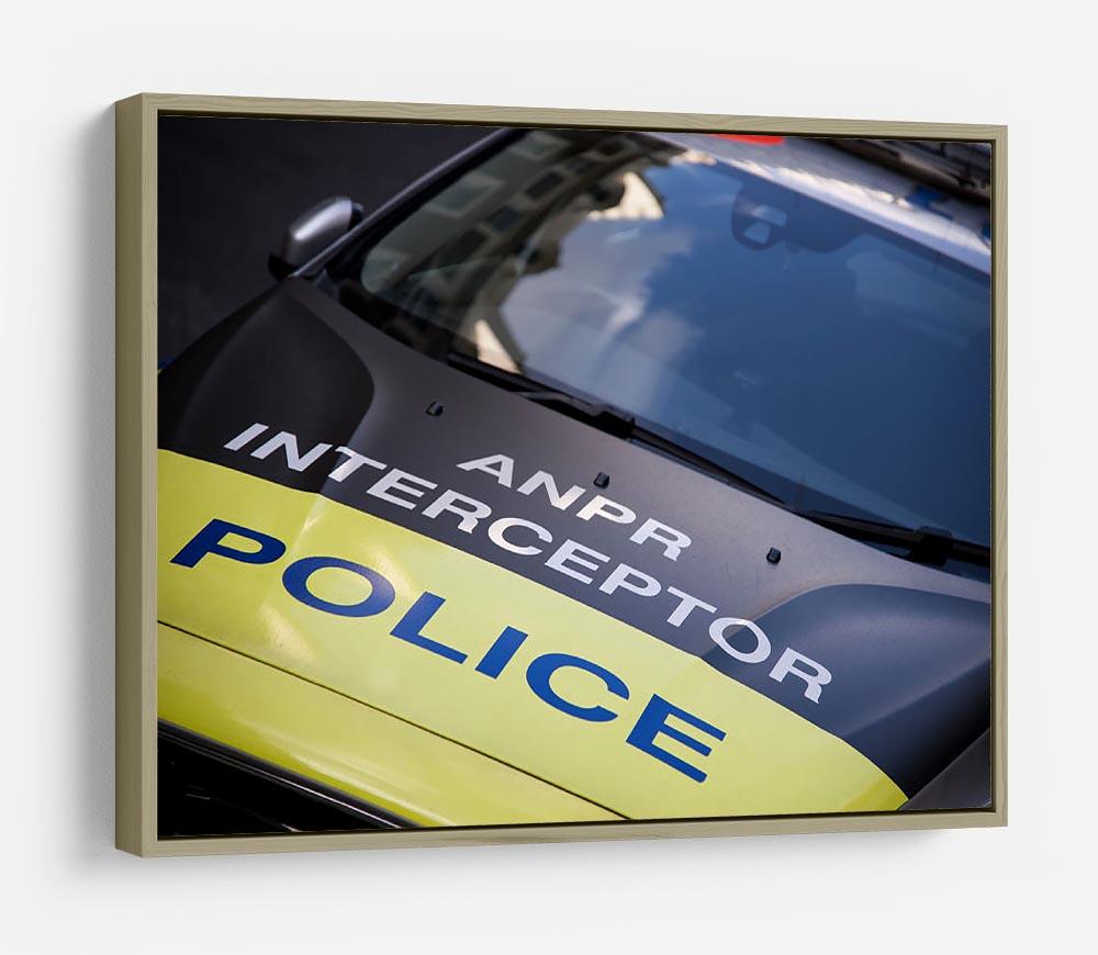 Police car HD Metal Print