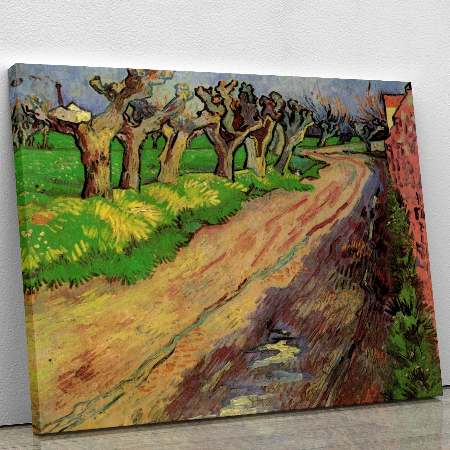 Pollard Willows by Van Gogh Canvas Print or Poster