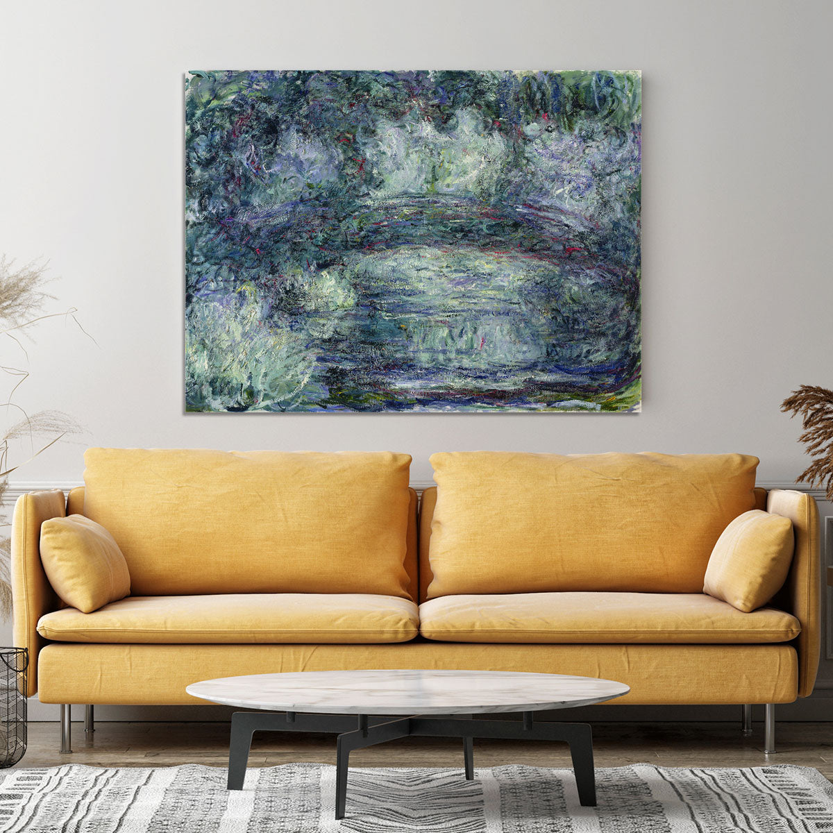 Pont Japonais Japanilainen silta by Monet Canvas Print or Poster - Canvas Art Rocks - 4