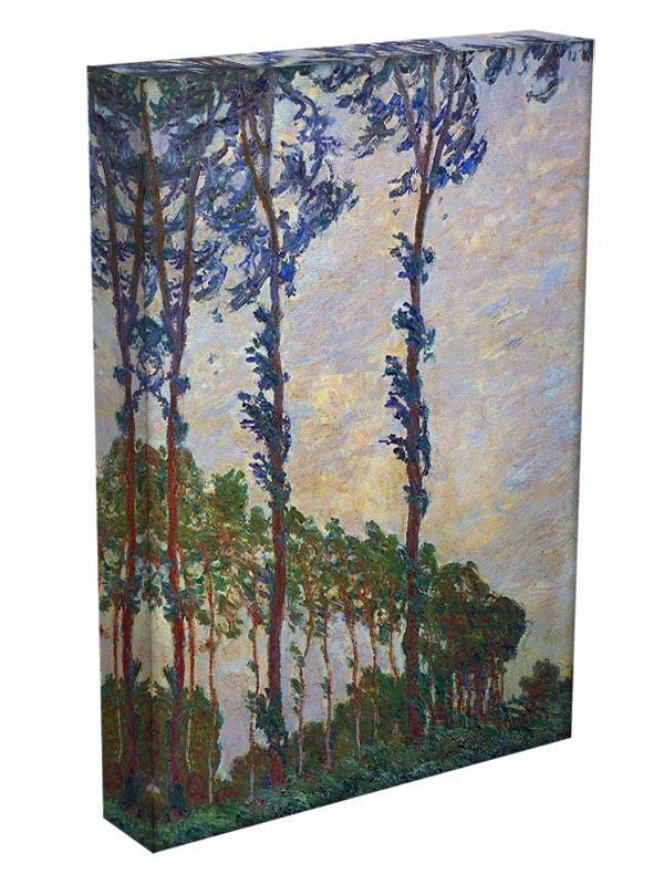 Poplar series wind by Monet Canvas Print & Poster - Canvas Art Rocks - 3