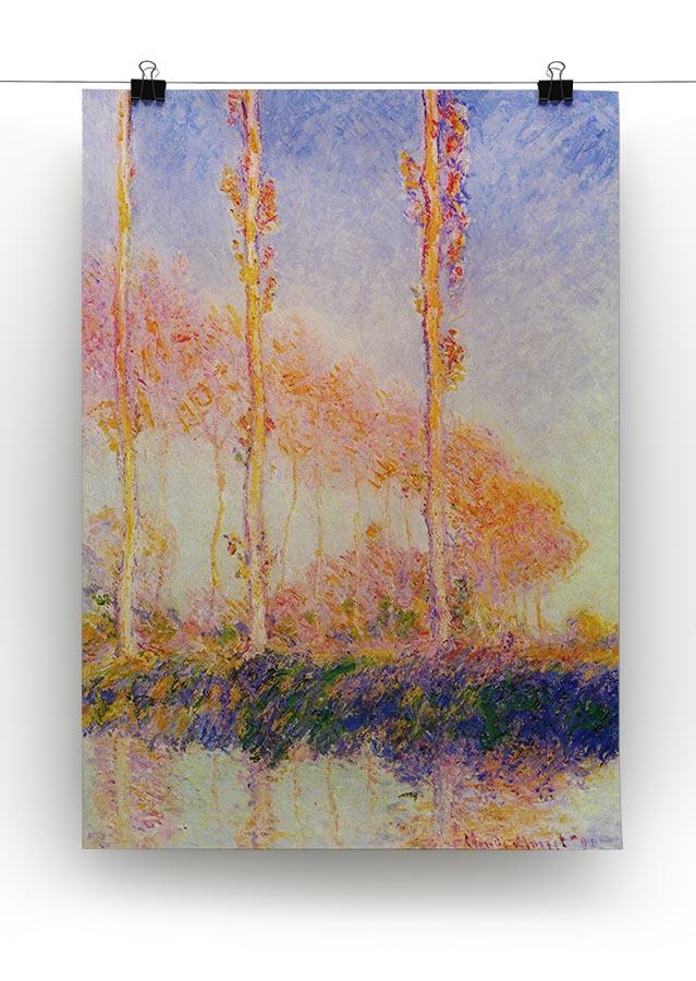 Poplars 2 by Monet Canvas Print & Poster - Canvas Art Rocks - 2
