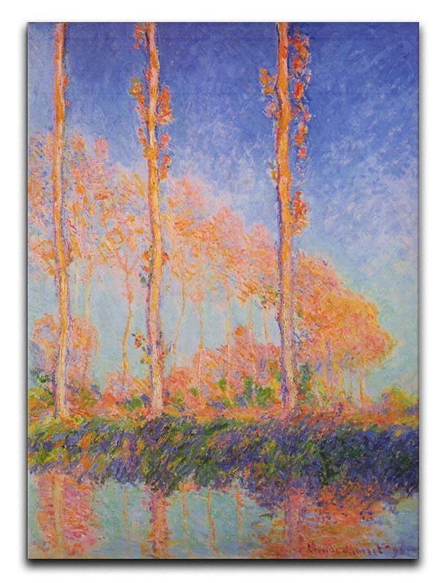 Poplars at Philadelphia by Monet Canvas Print & Poster  - Canvas Art Rocks - 1