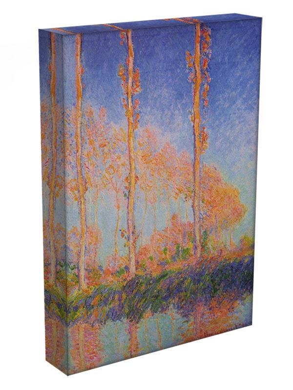 Poplars at Philadelphia by Monet Canvas Print & Poster - Canvas Art Rocks - 3