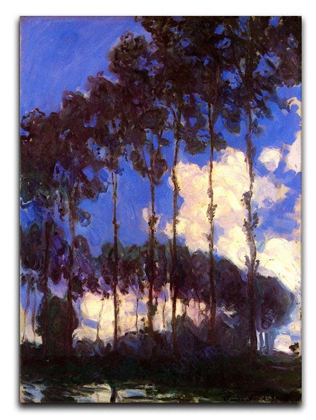 Poplars at the Epte by Monet Canvas Print & Poster  - Canvas Art Rocks - 1