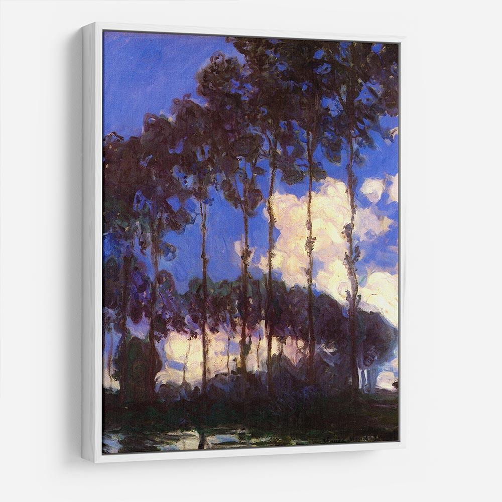 Poplars at the Epte by Monet HD Metal Print