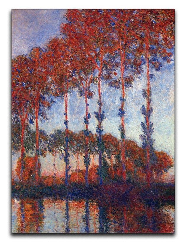 Poplars by Monet Canvas Print & Poster  - Canvas Art Rocks - 1