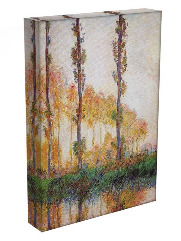 Poplars in Autumn 2 by Monet Canvas Print & Poster - Canvas Art Rocks - 3