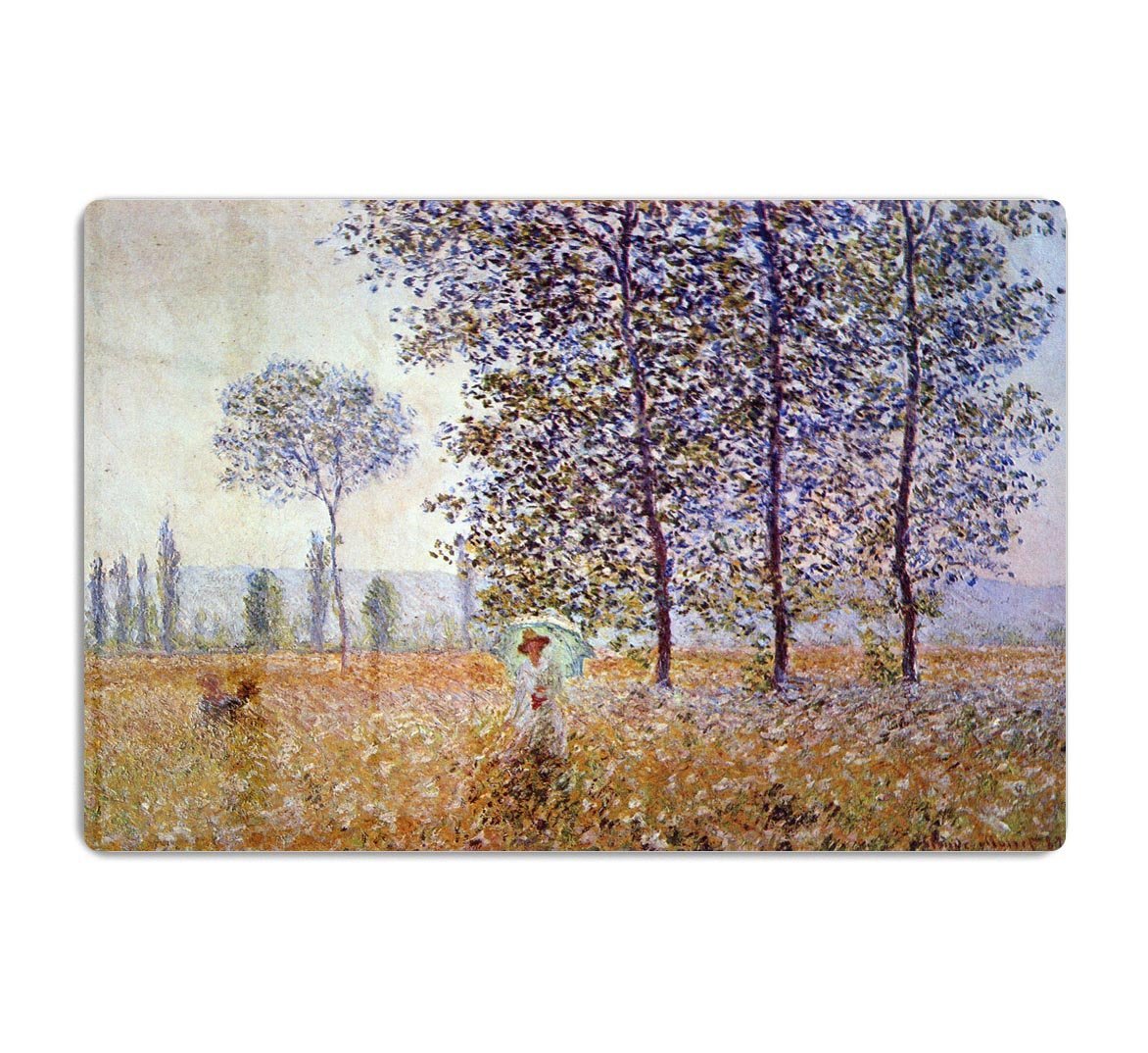 Poplars in the sunlight by Monet HD Metal Print