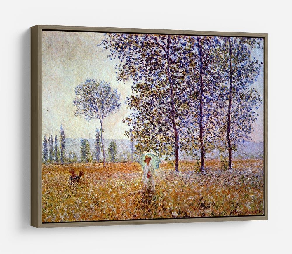 Poplars in the sunlight by Monet HD Metal Print
