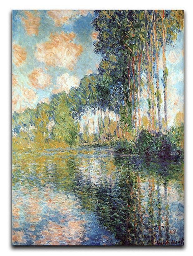 Poplars on the Epte by Monet Canvas Print & Poster  - Canvas Art Rocks - 1