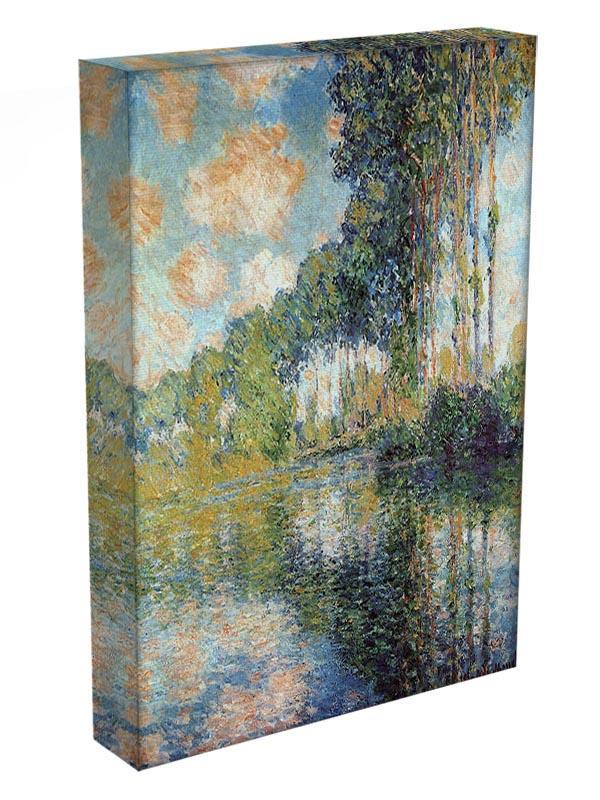 Poplars on the Epte by Monet Canvas Print & Poster - Canvas Art Rocks - 3