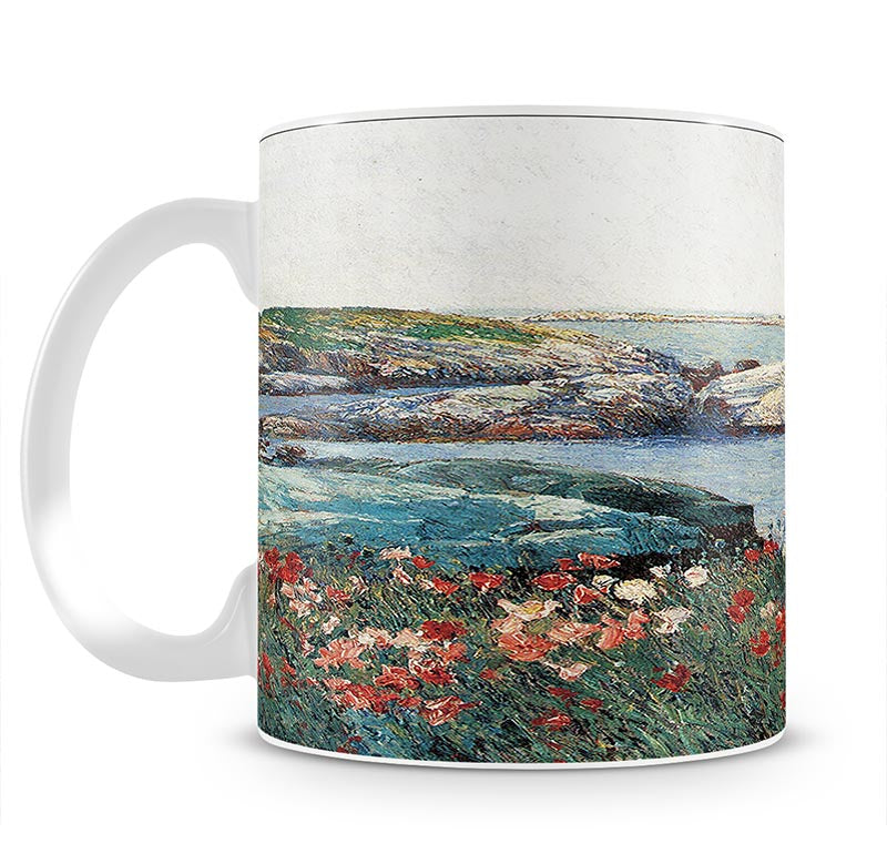 Poppies Isles of Shoals 1 by Hassam Mug - Canvas Art Rocks - 1