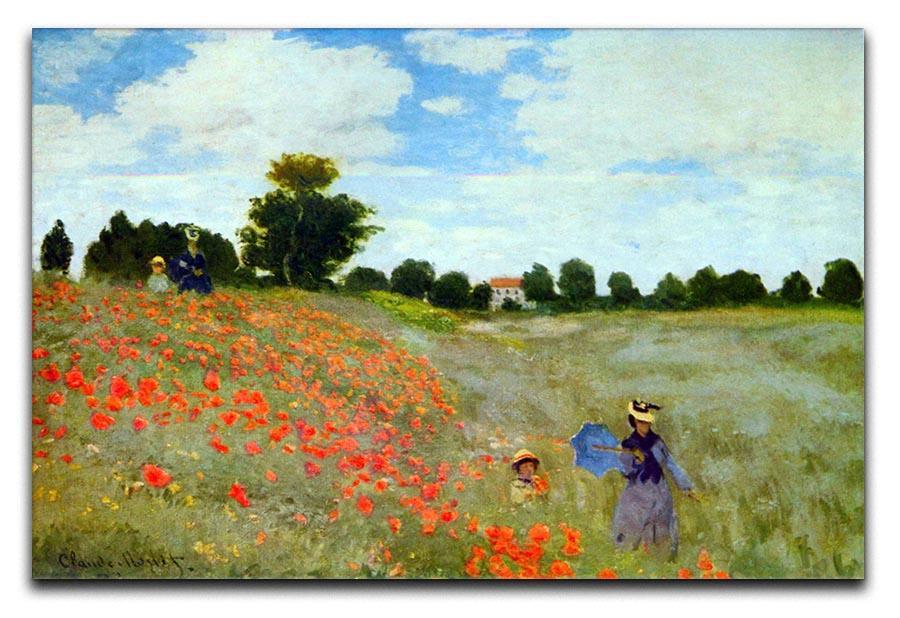 Poppies by Monet Canvas Print & Poster  - Canvas Art Rocks - 1