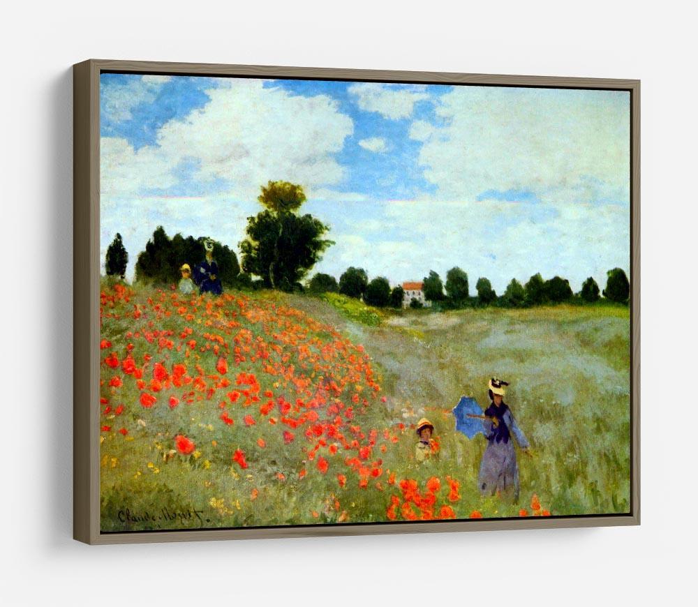Poppies by Monet HD Metal Print