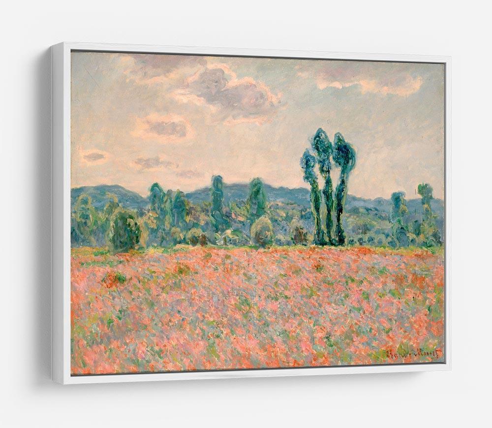 Poppy Field by Monet HD Metal Print