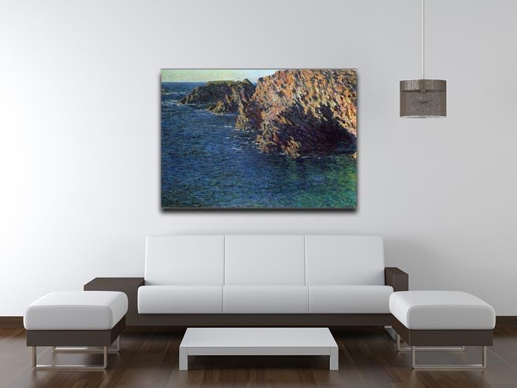 Port Domois by Monet Canvas Print & Poster - Canvas Art Rocks - 4