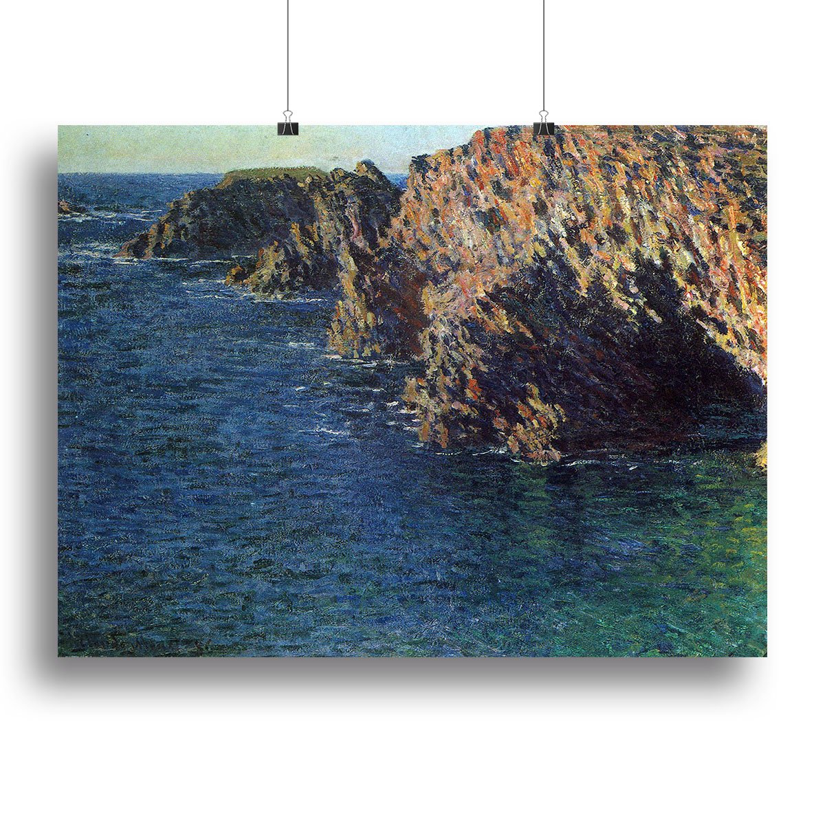 Port Domois by Monet Canvas Print or Poster