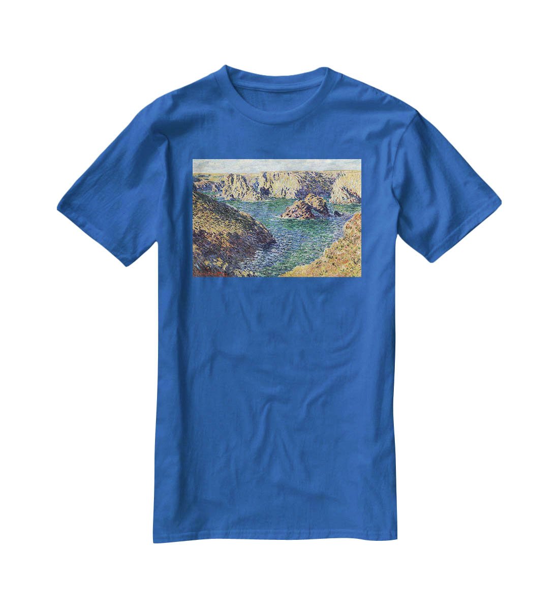 Port Donnant by Monet T-Shirt - Canvas Art Rocks - 2
