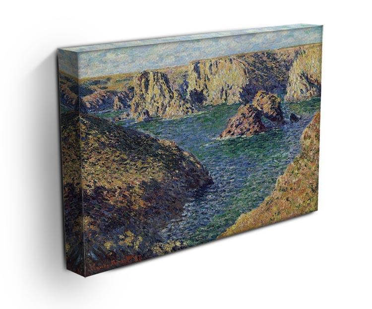 Port Donnant by Monet Canvas Print & Poster - Canvas Art Rocks - 3