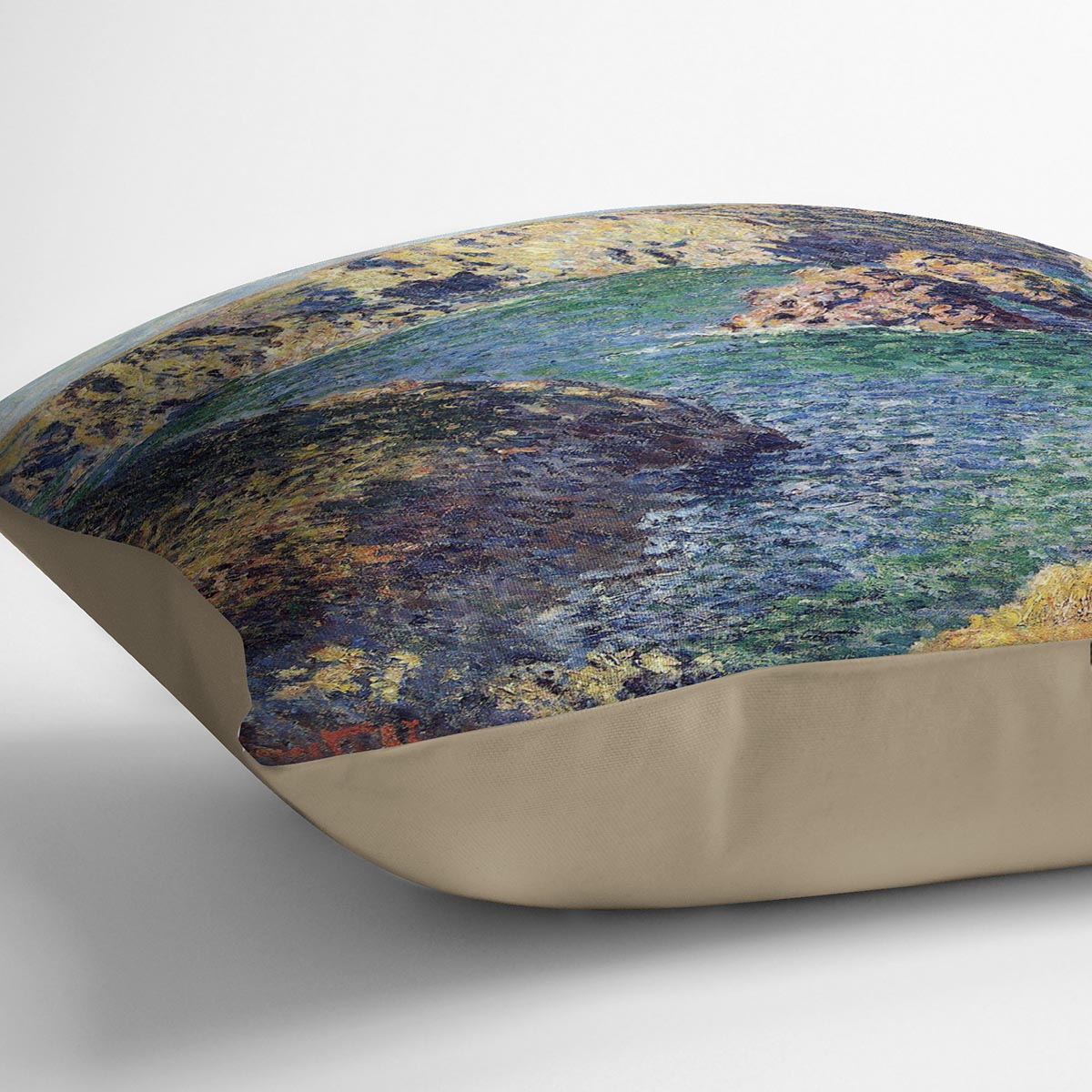 Port Donnant by Monet Cushion