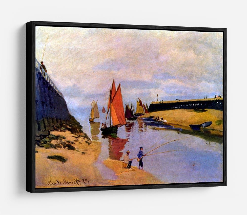 Port of Trouville by Monet HD Metal Print