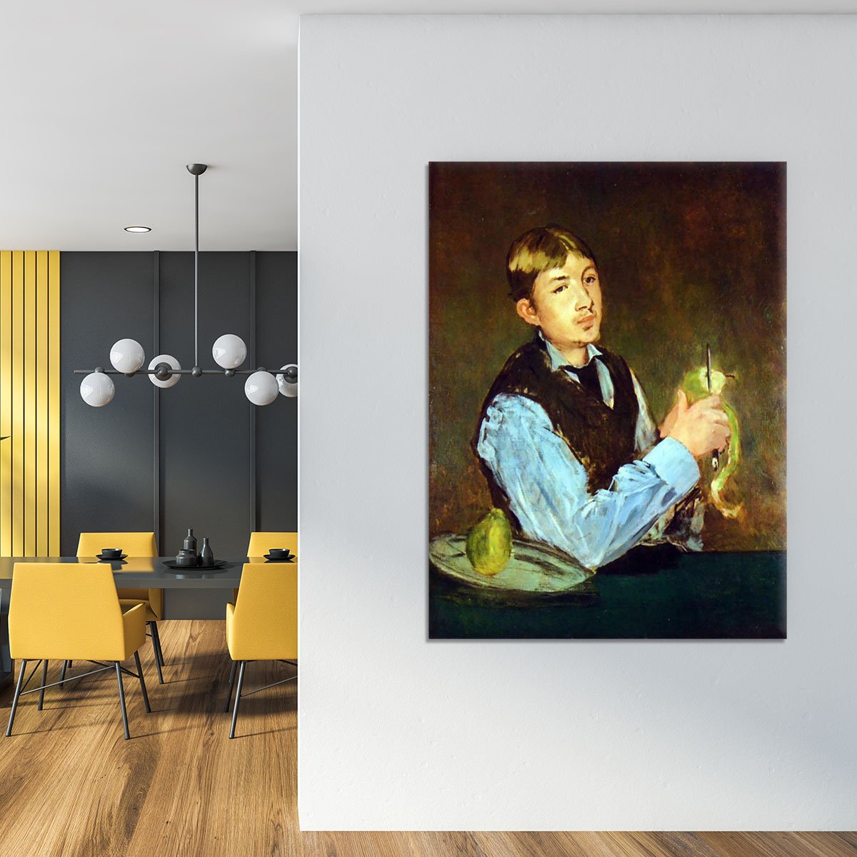 Portait of Leon Leenhoff by Manet Canvas Print or Poster
