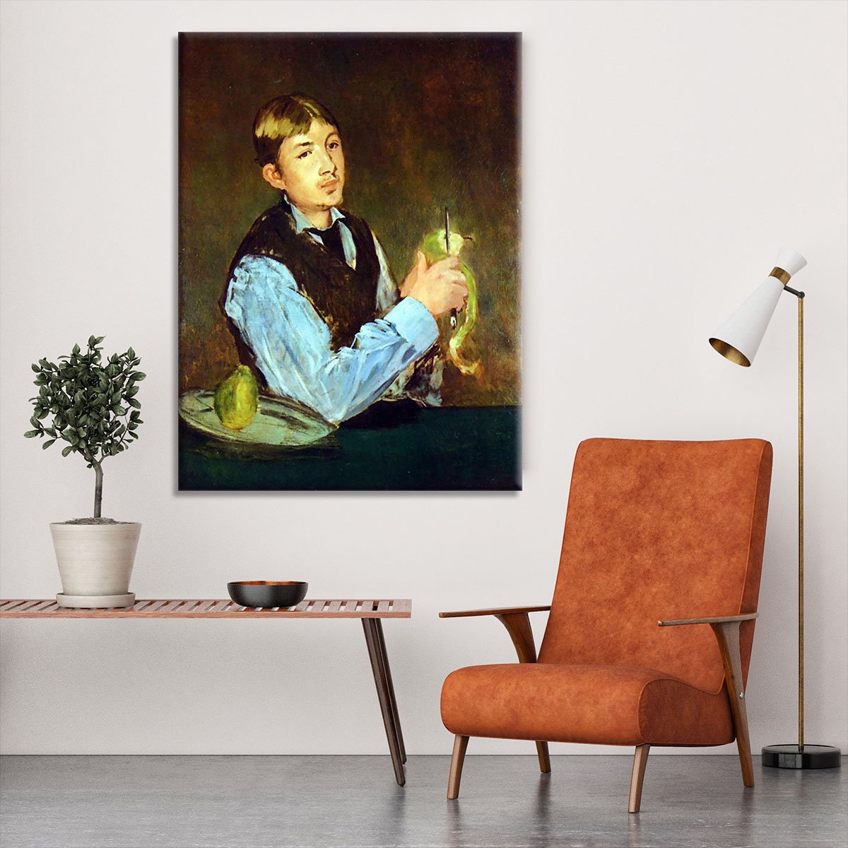 Portait of Leon Leenhoff by Manet Canvas Print or Poster